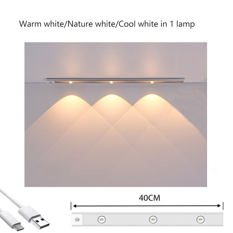 Luminária Led Inteligente com Sensor de Movimento