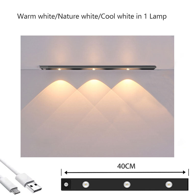 Luminária Led Inteligente com Sensor de Movimento